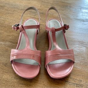 ECCO Touch 25 Women’s Sandals Ankle T-Strap EU 38 US 7-7.5